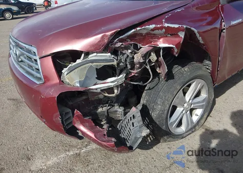 2008 Toyota Highlander Limited z USA, uszkodzony, nr VIN JTEES42A782103148